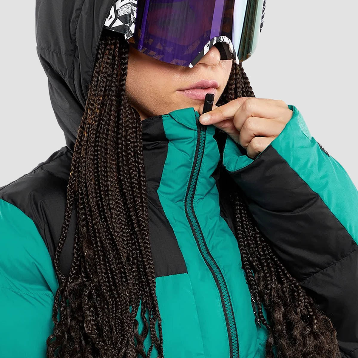 Volcom Puffleup 10K Snow Jacket Vibrant Green - Womens
