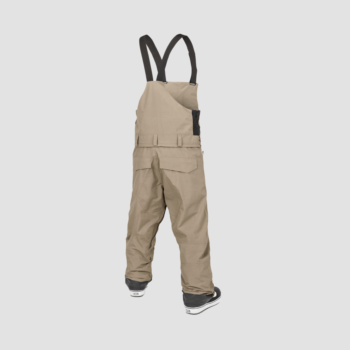 Volcom Rain Gore-Tex Snow Bib Overall Pants Chestnut Brown