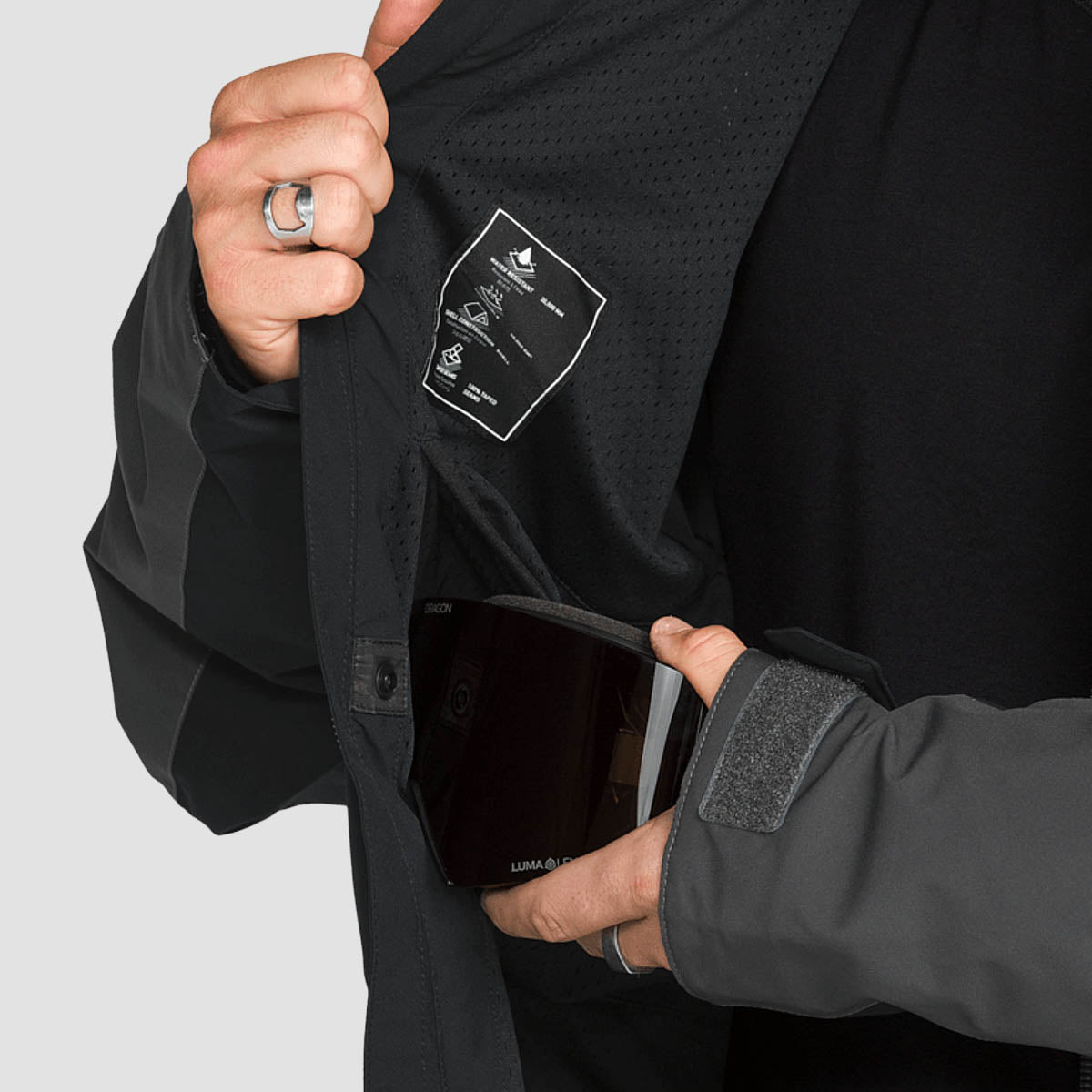 Volcom RNGE Stretch 30K Snow Jacket Black