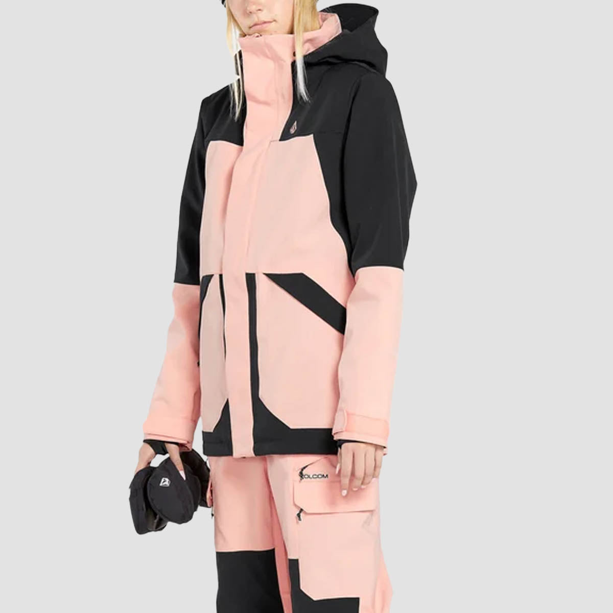 Volcom Shelter 3D 20K Stretch Snow Jacket Coral Haze - Womens