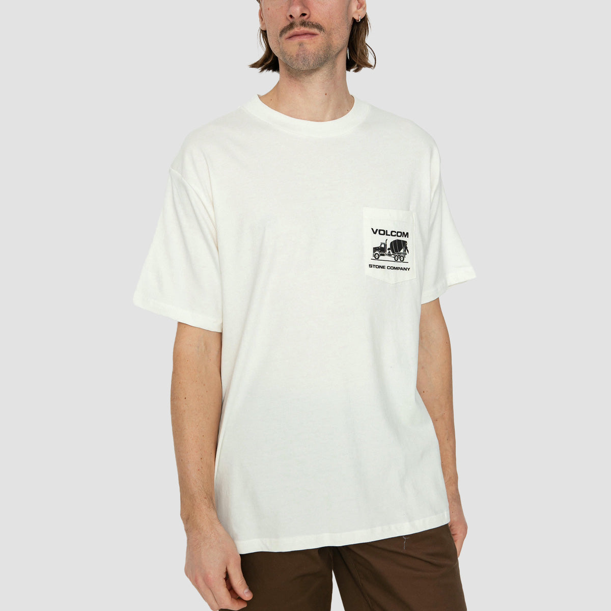 Volcom Skate Vitals G Taylor 1 T-Shirt Off White