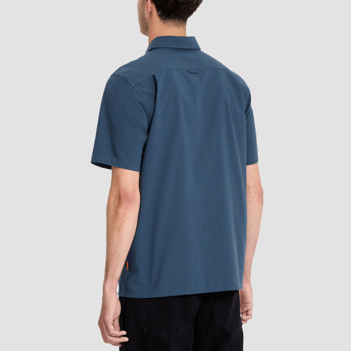 Volcom Slab City Short Sleeve Shirt Midnight Blue