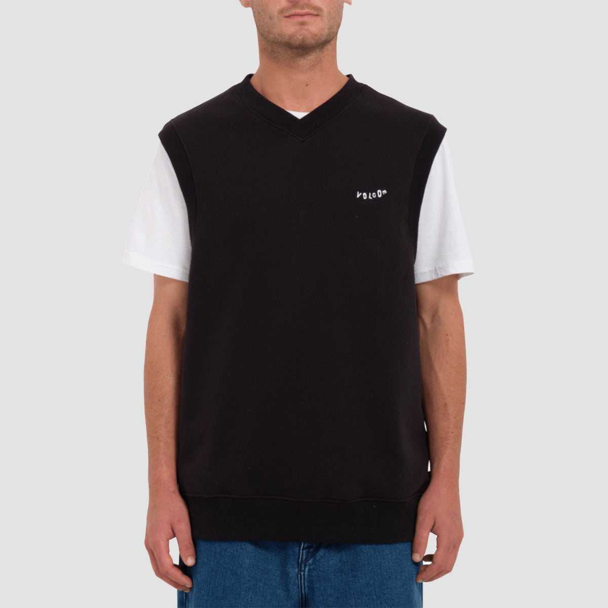 Volcom Sleeveless Sweatshirt Black