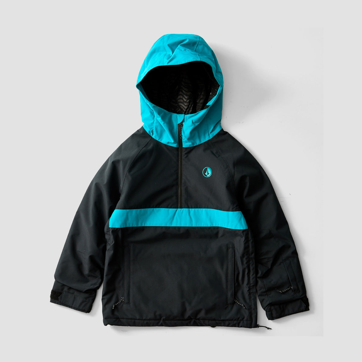 Volcom Sluff Ins Pullover Snow Jacket Black - Kids