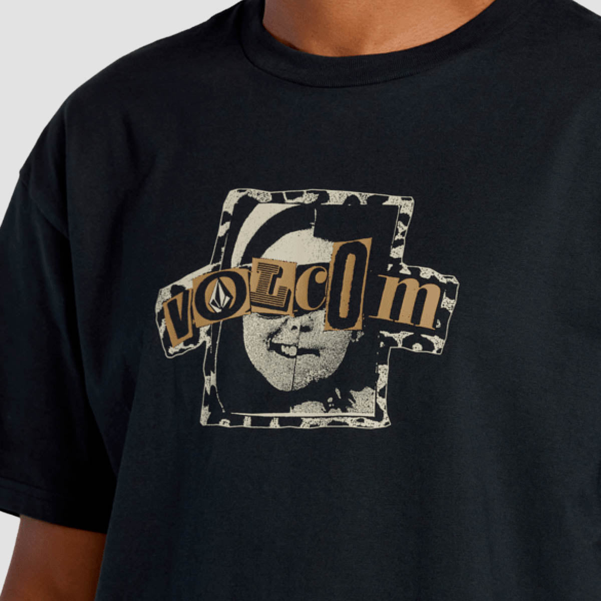 Volcom Sneer T-Shirt Antique Black