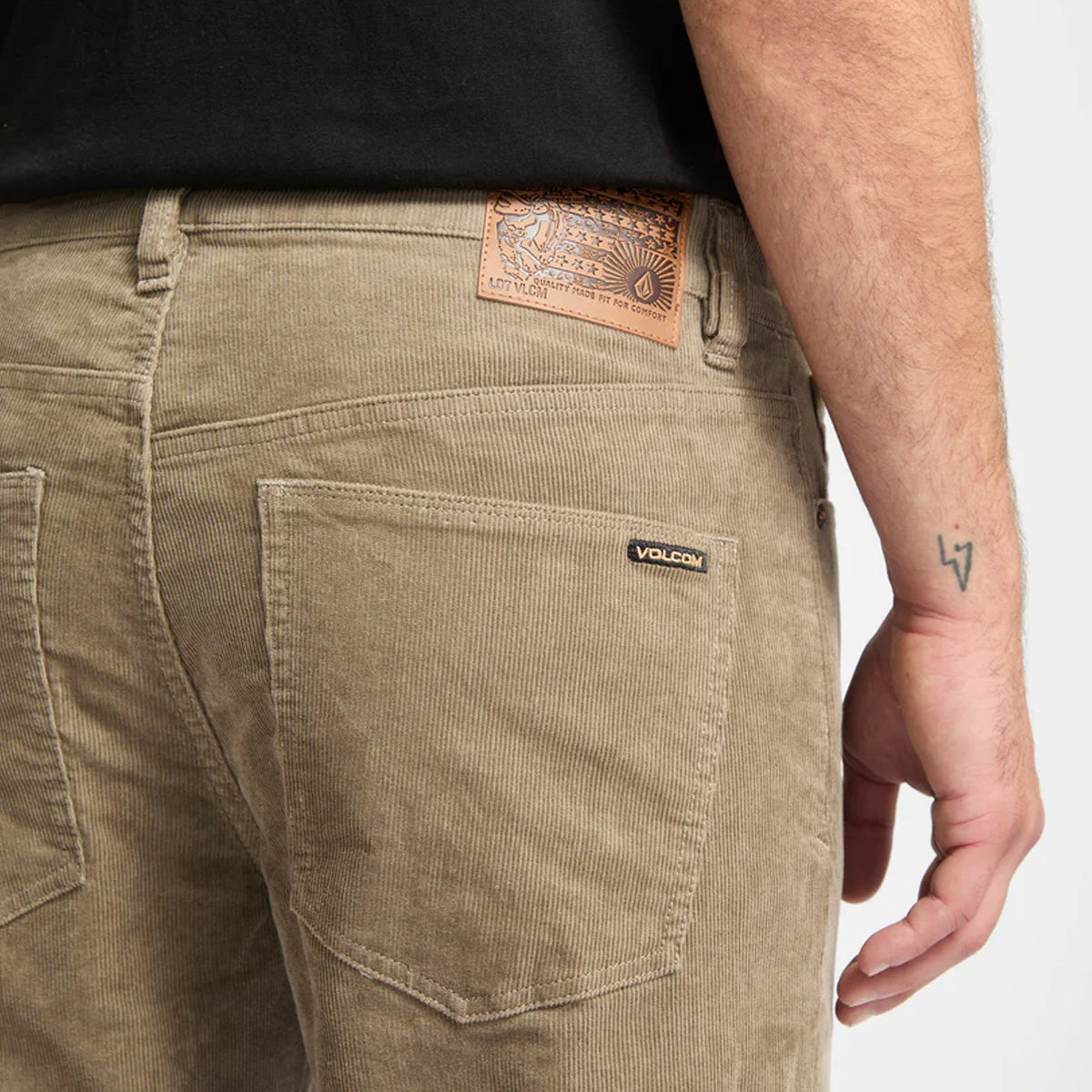 Volcom Solver 5 Pocket Cord Pants Brindle