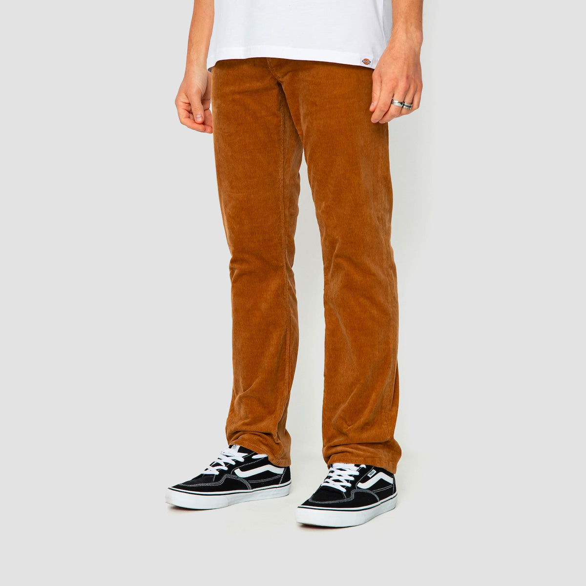 Volcom Solver 5 Pocket Corduroy Pants Tobacco