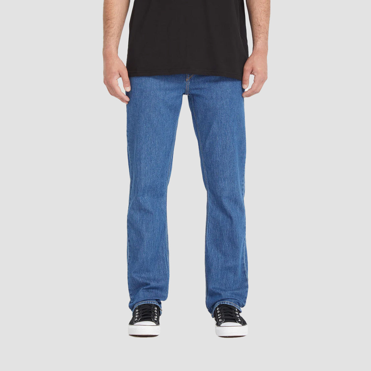 Volcom Solver Modern Fit Jeans Bold Blue