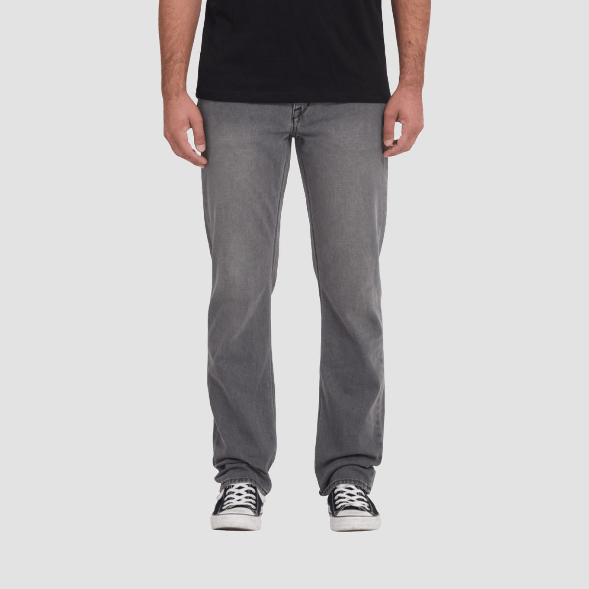 Volcom Solver Modern Fit Jeans Concrete
