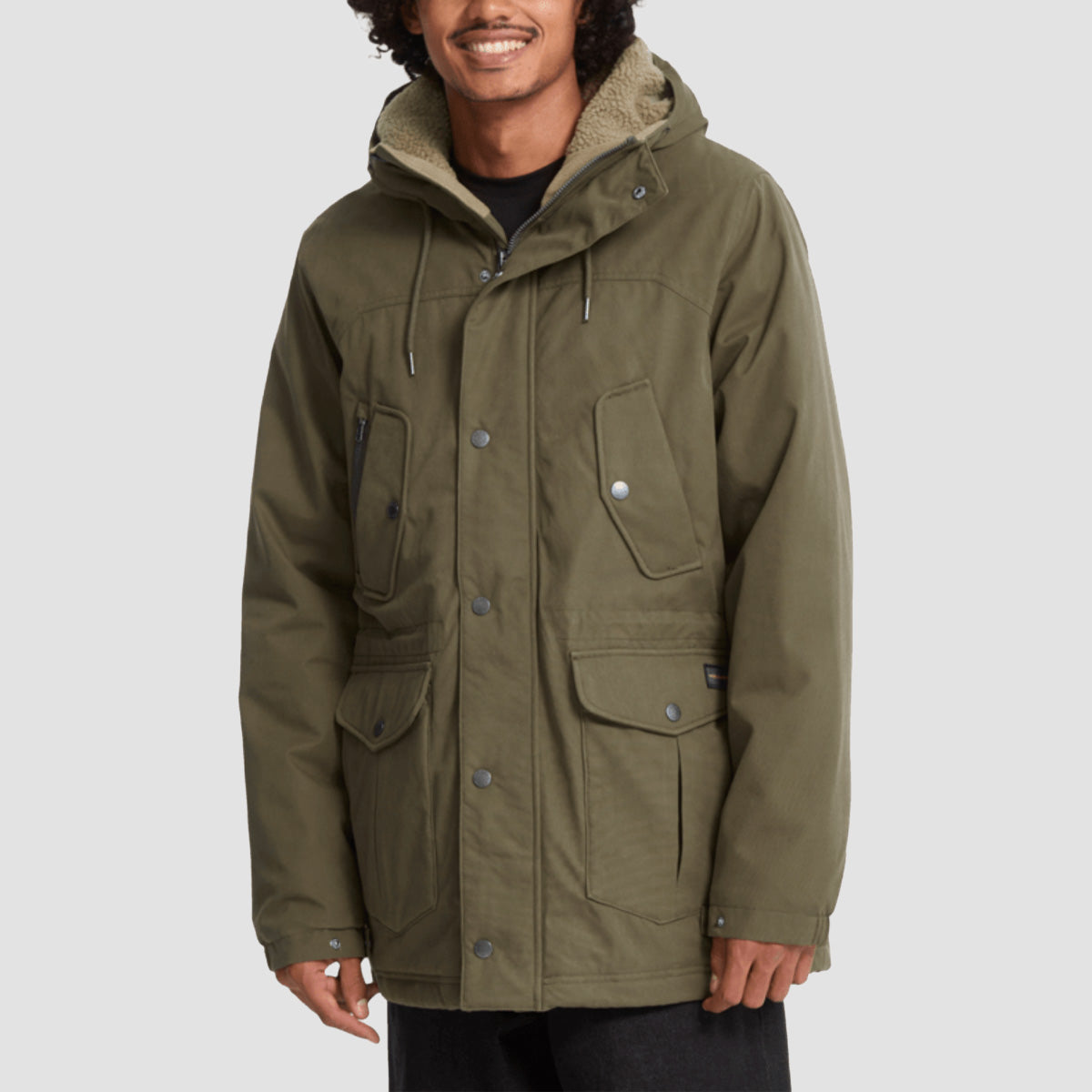 Volcom Starget 5K Parka Jacket Military