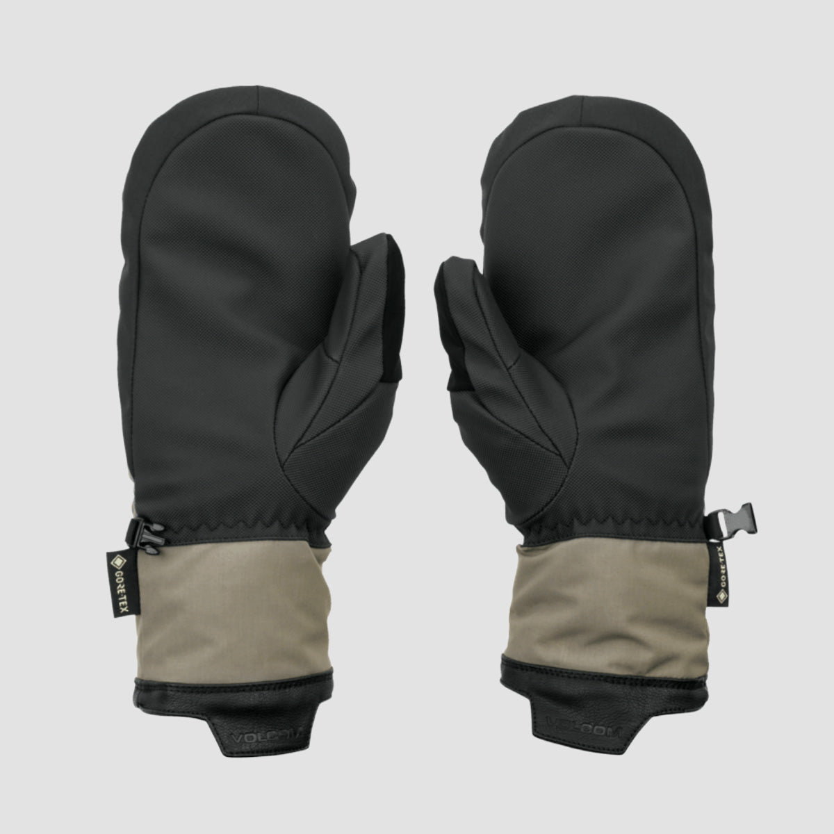Volcom Stay Dry Gore-Tex Snow Mitts Military