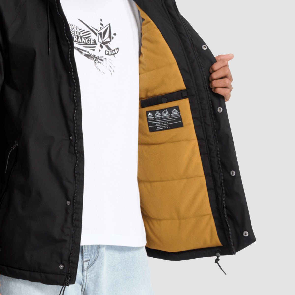 Volcom Stoke Stone II 10K Jacket Black