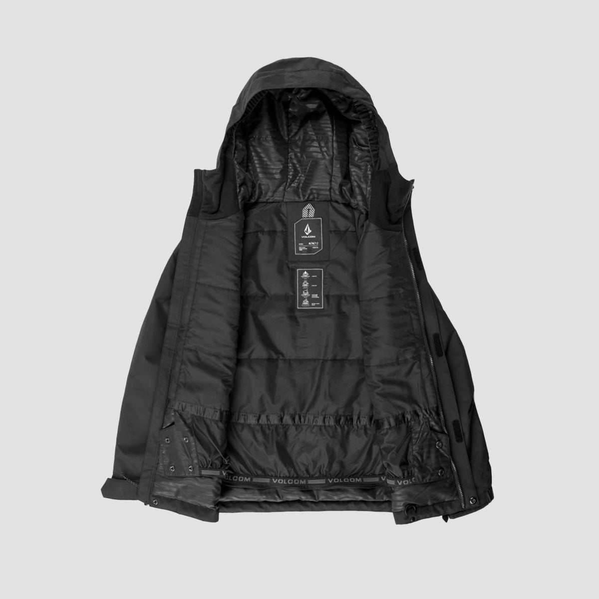 Volcom Stone.91 Ins Snow Jacket Black - Kids
