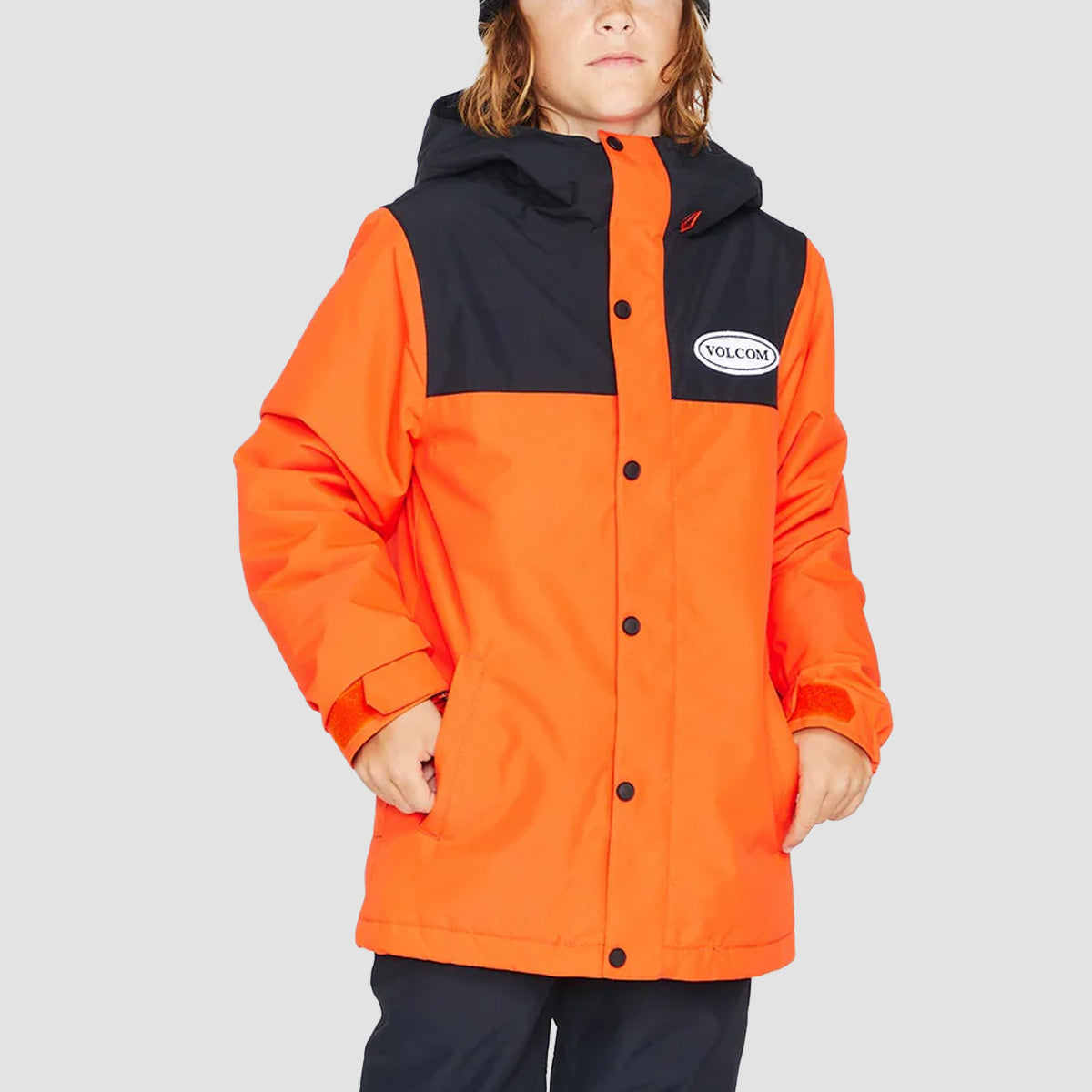 Volcom Stone.91 Ins Snow Jacket Orange Shock - Kids
