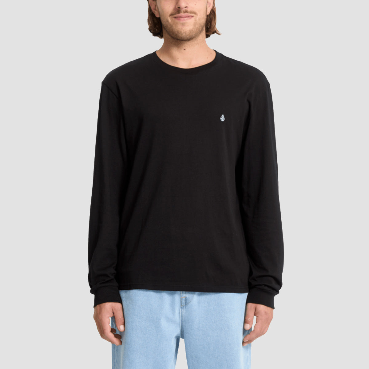 Volcom Stone Blanks Longsleeve T-Shirt Black