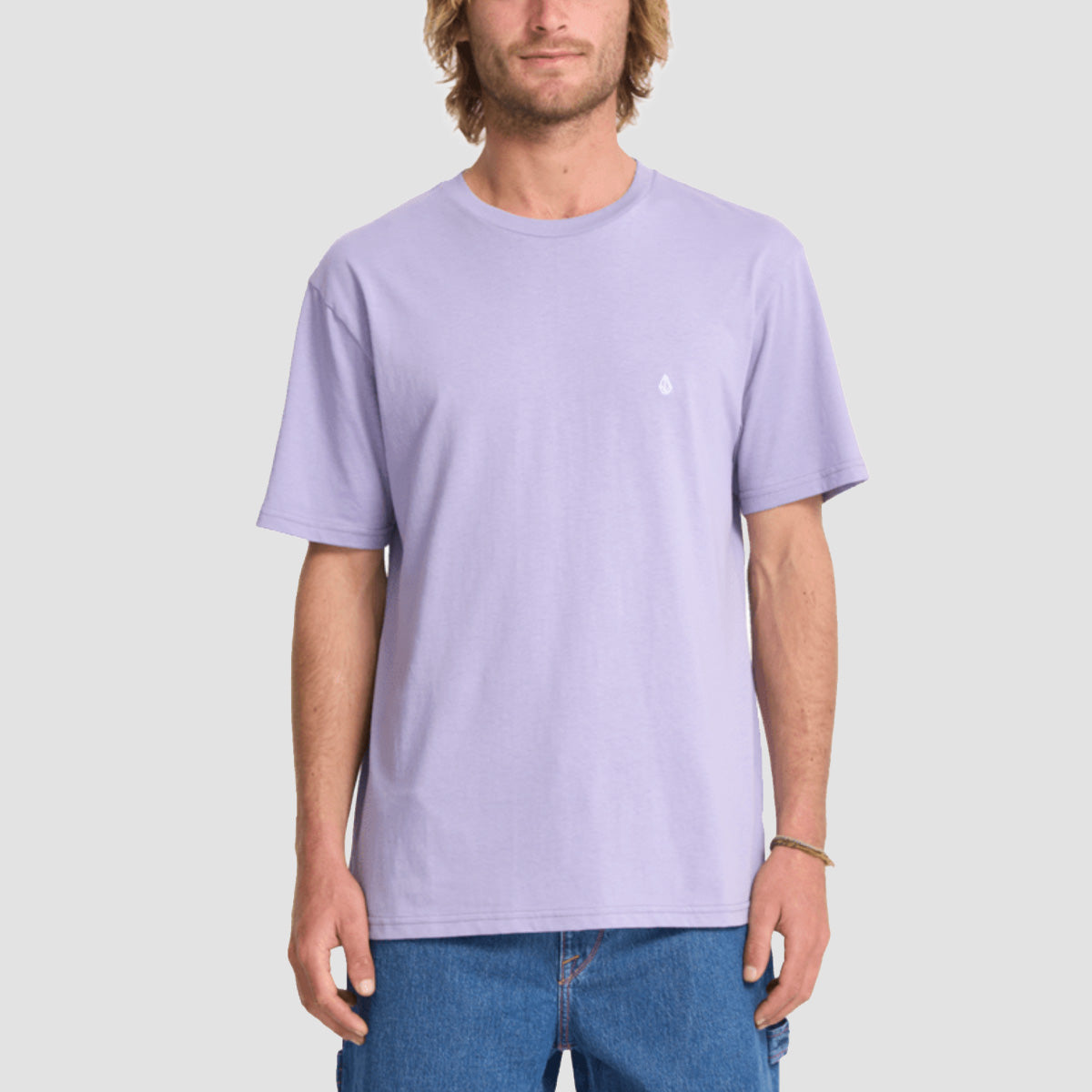 Volcom Stone Blanks T-Shirt Purple Ash