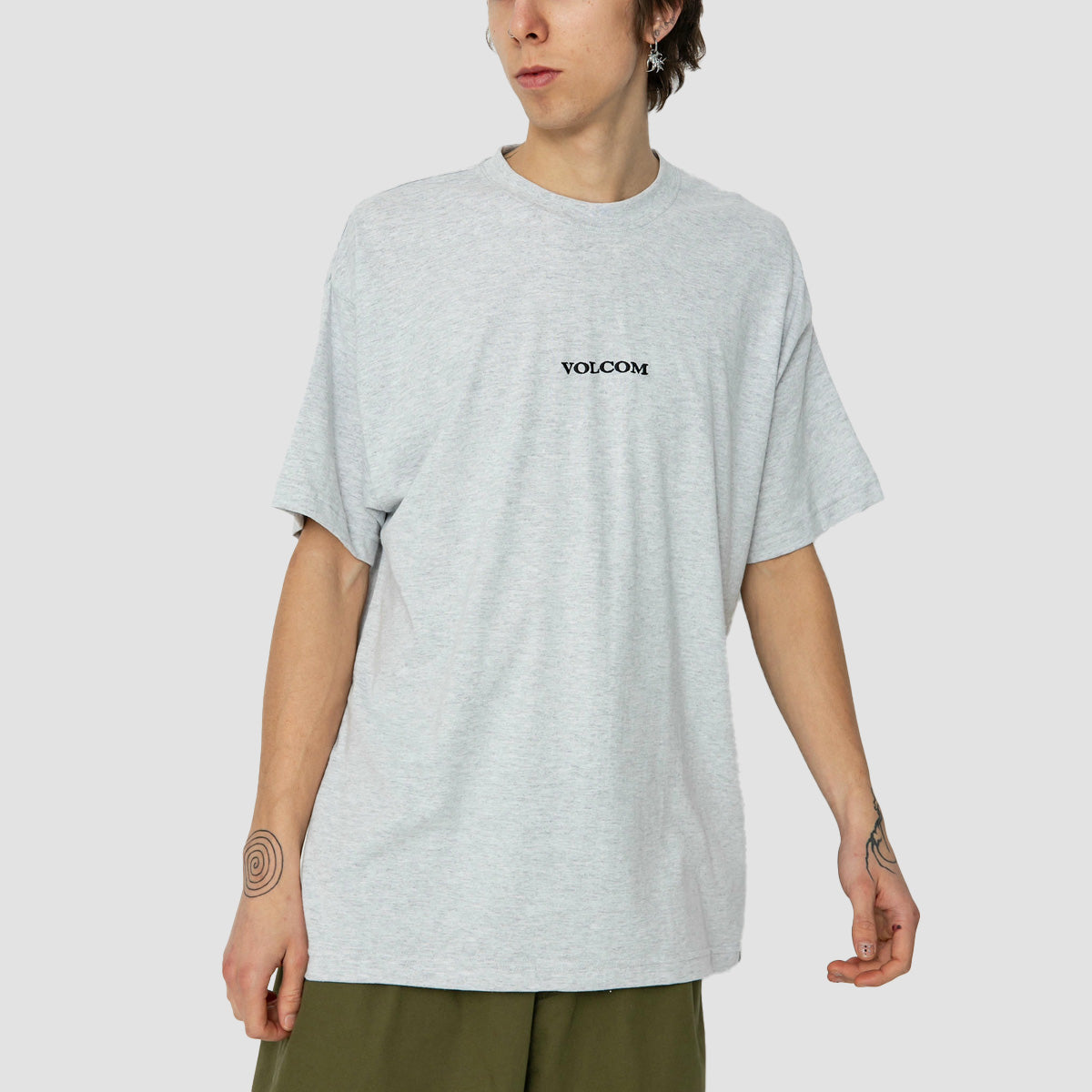 Volcom Stone Lse T-Shirt Bone Heather