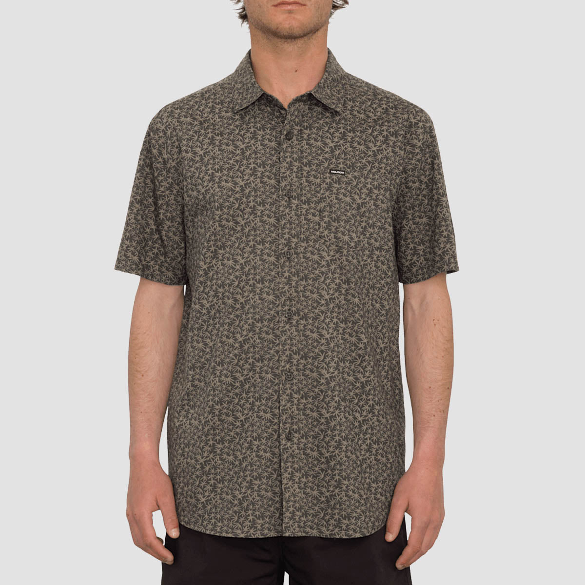 Volcom Stone Mash Short Sleeve Shirt Stealth