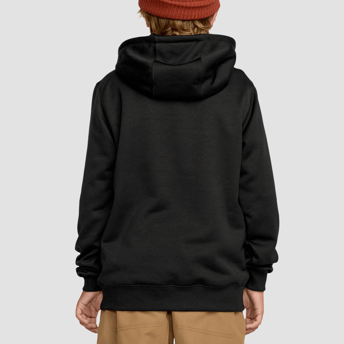 Volcom Stone Spiral Hydro Snow Pullover Hoodie Black - Kids