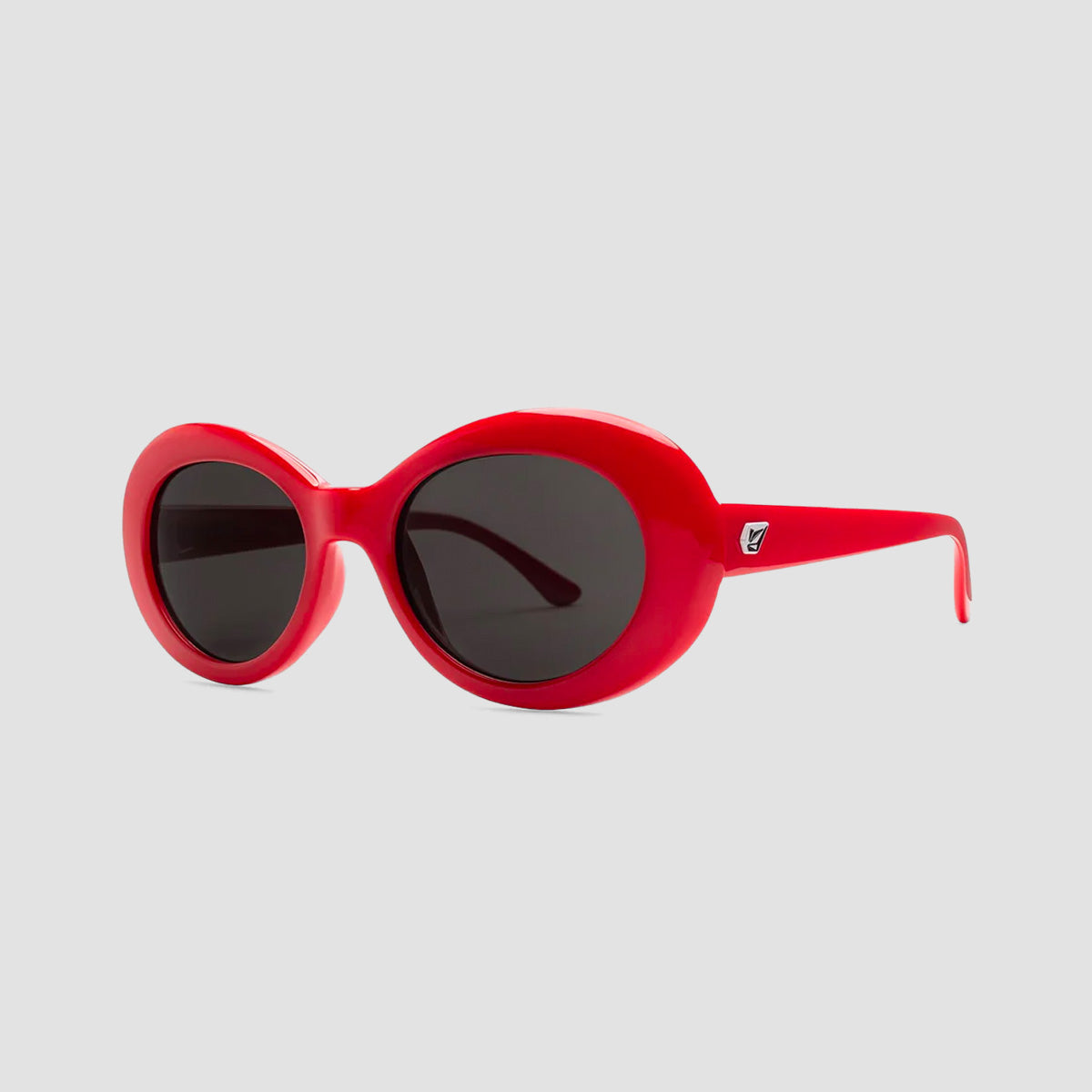 Volcom Stoned Sunglasses Gloss Red/Grey - Unisex