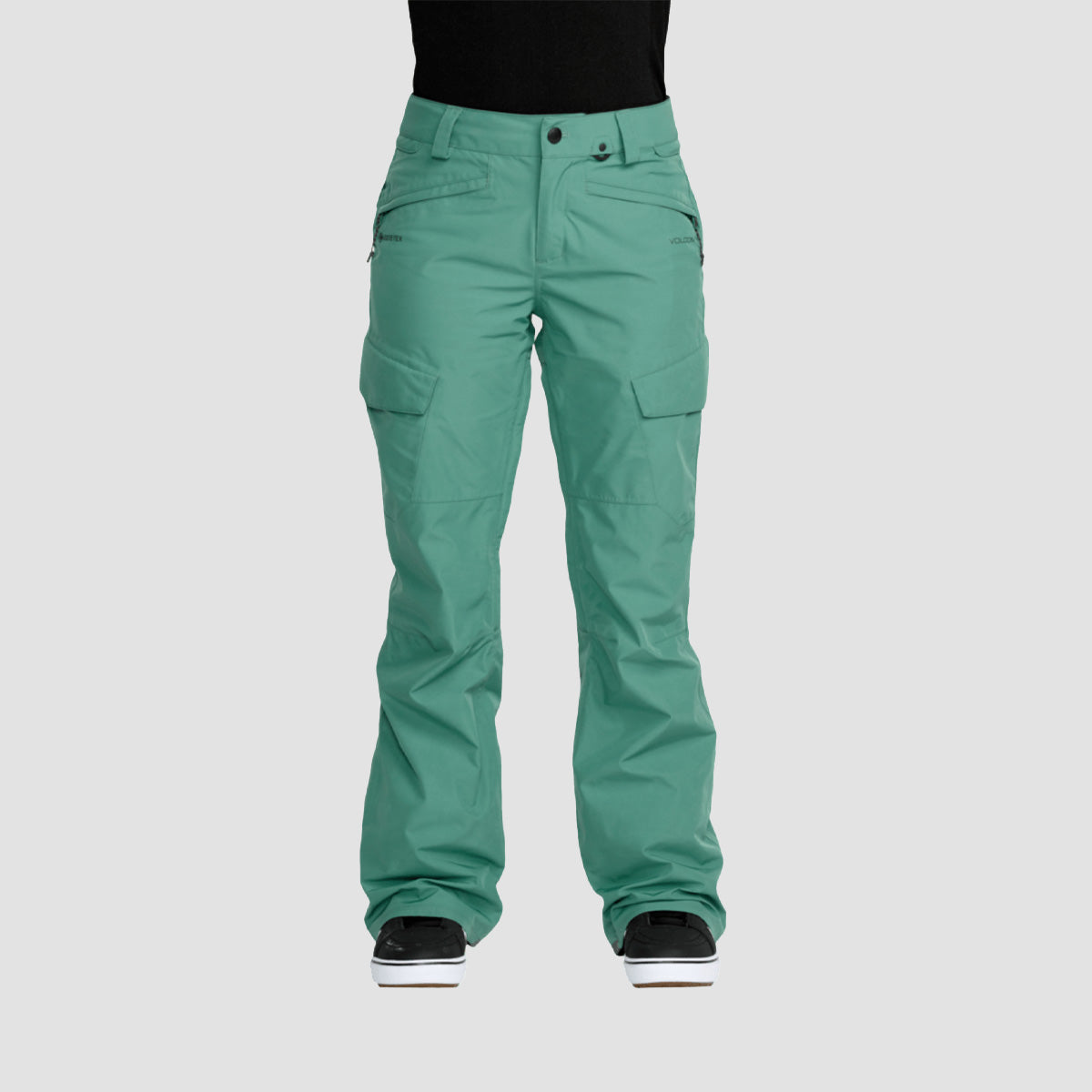 Volcom Stonelark Gore-Tex Snow Pants Spruce Green - Womens
