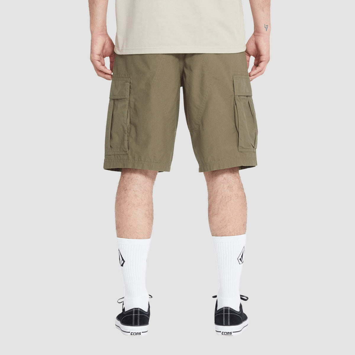 Volcom Strange Tripper 22" Cargo Shorts Wintermoss