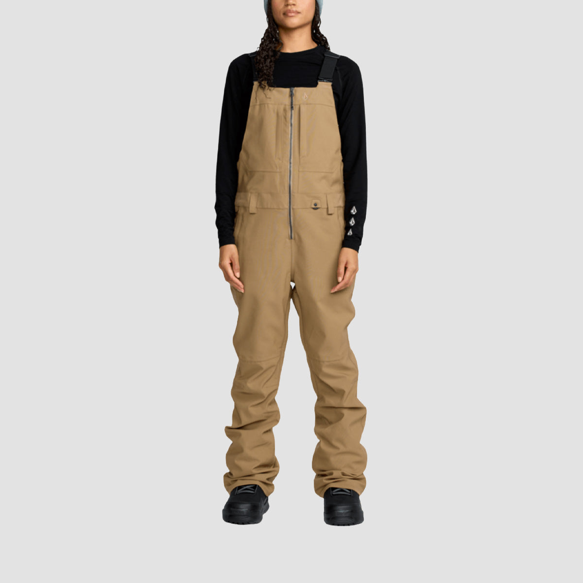 Volcom Swift Bib Overall Snow Pants Bronze - Womens