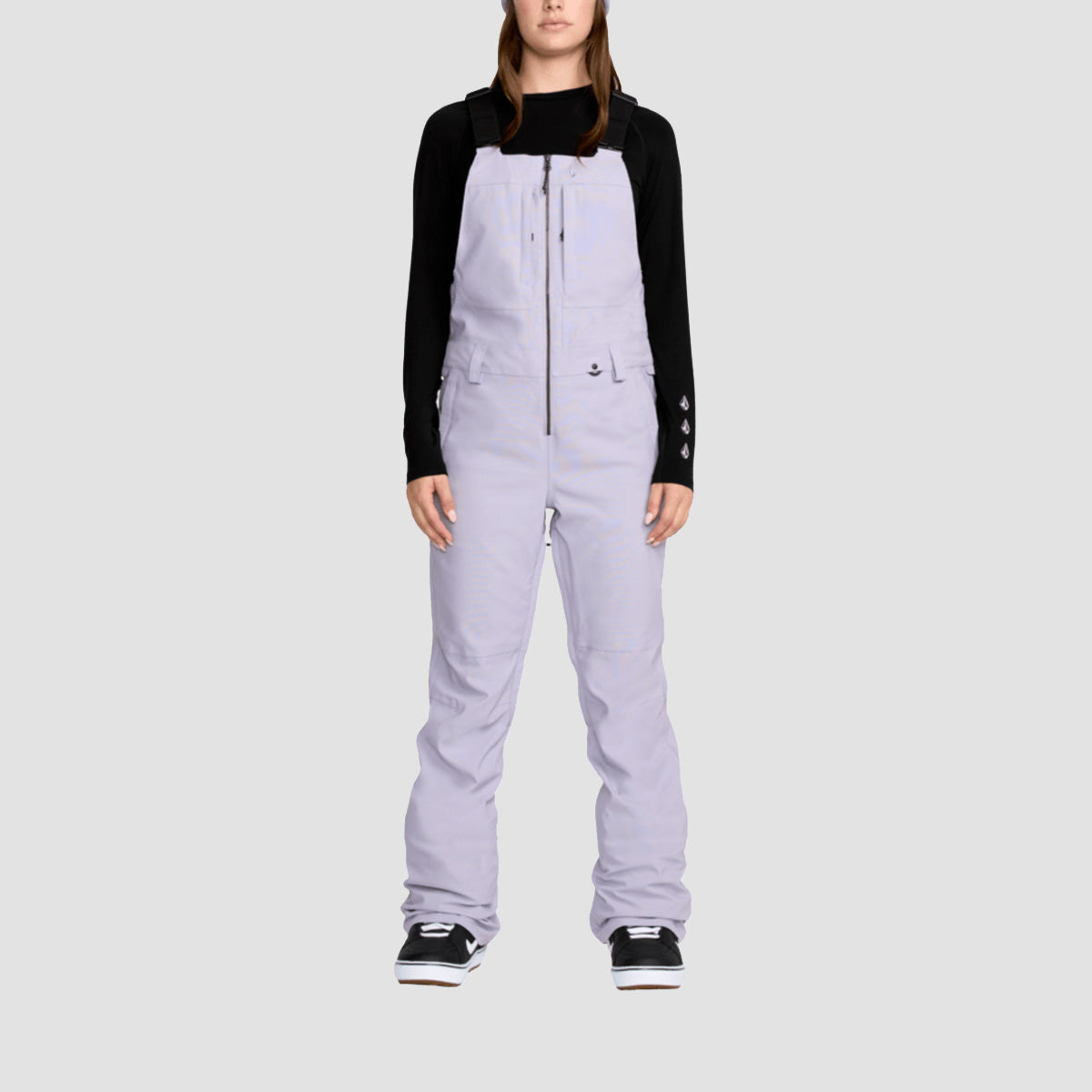 Volcom Swift Bib Overall Snow Pants Lavender Aura - Womens
