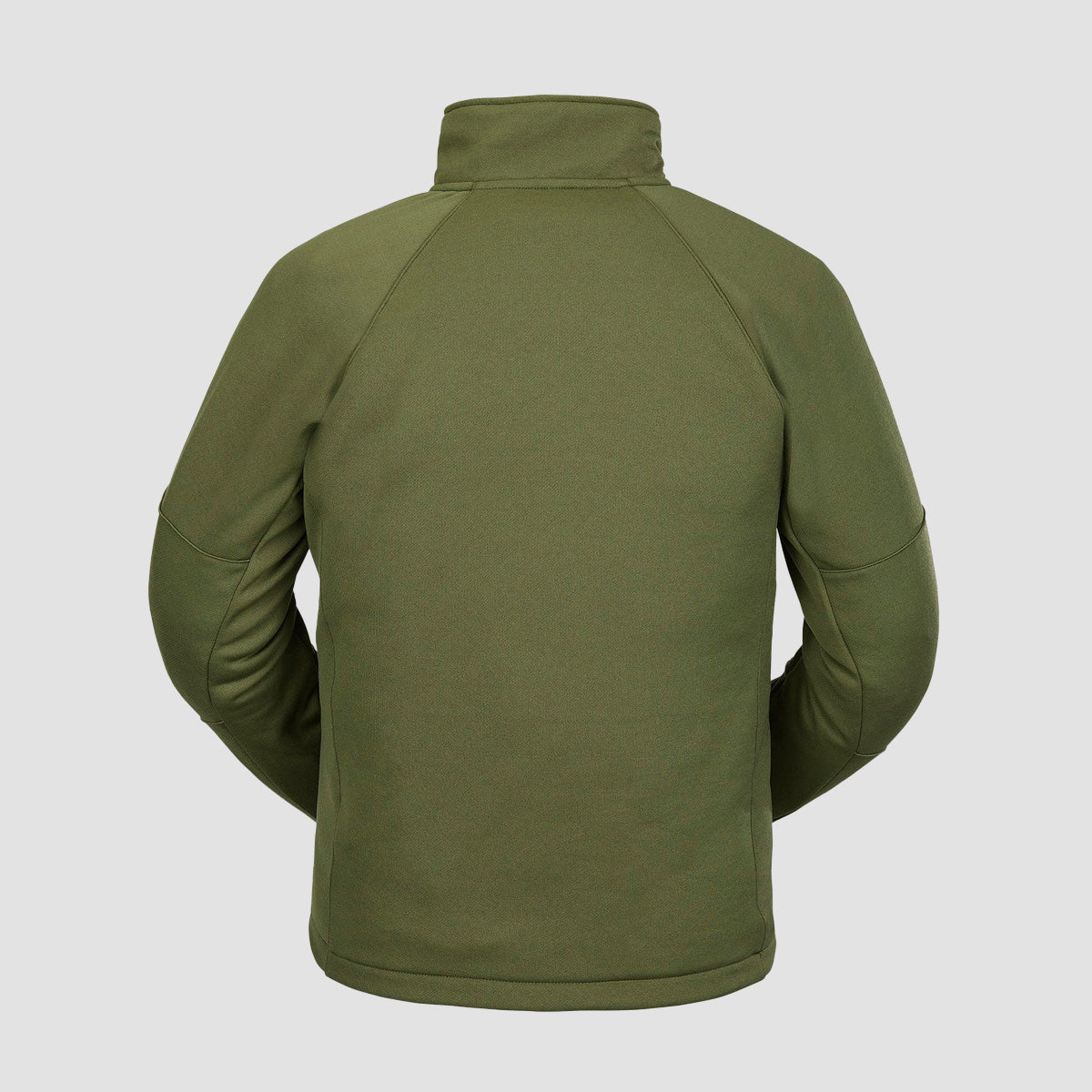 Volcom Tech Mock Neck Pullover Fleece Military