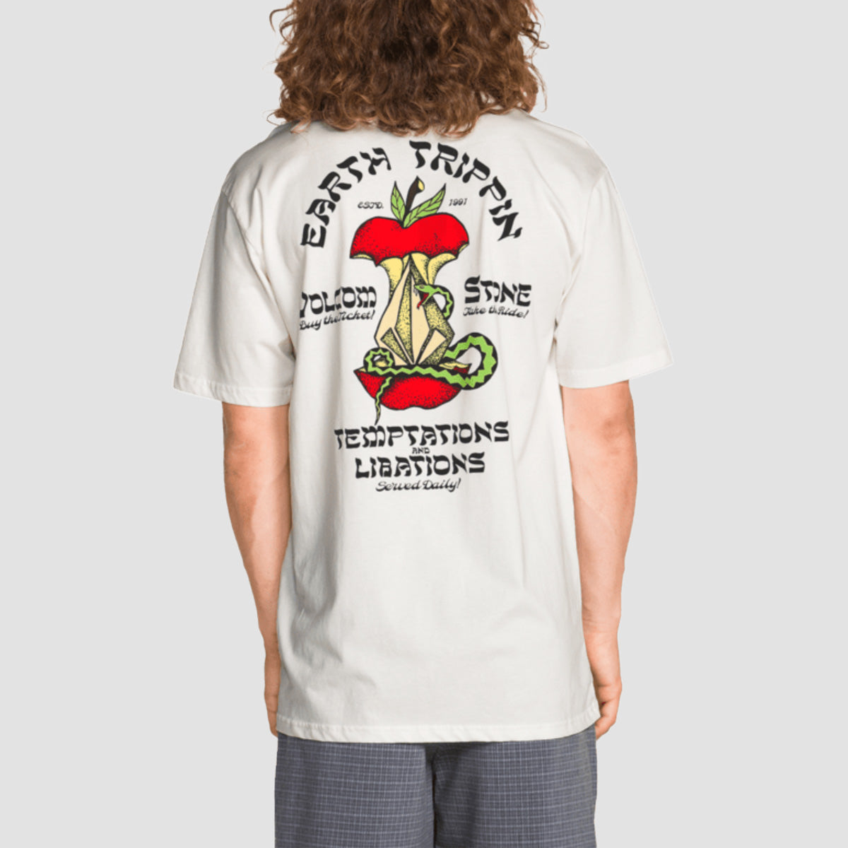 Volcom Temptations T-Shirt Off White