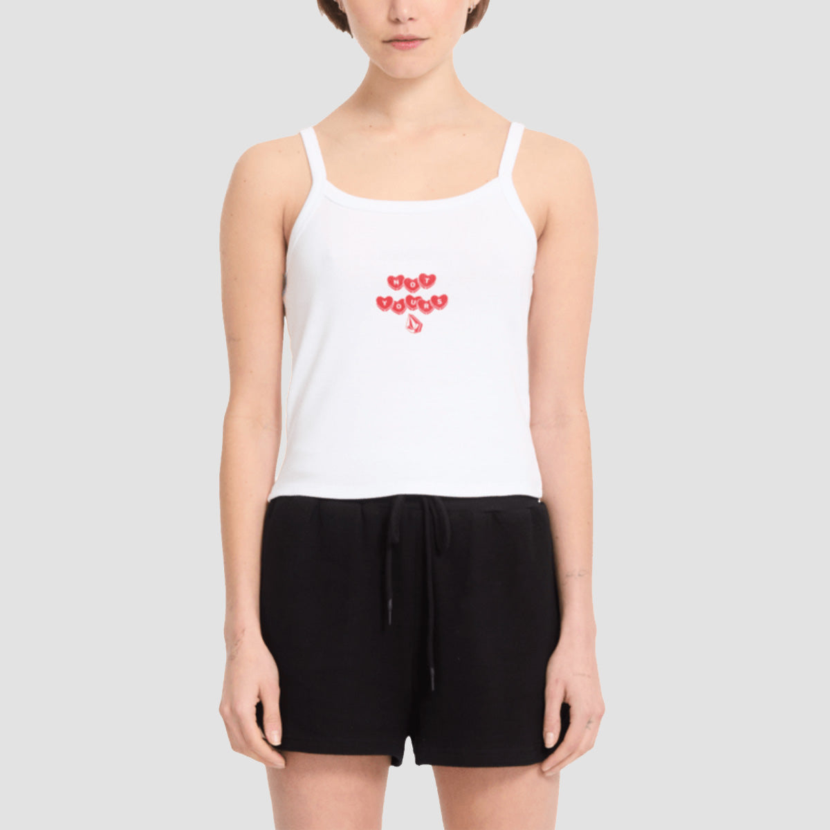 Volcom Trippin Tank Vest White - Womens