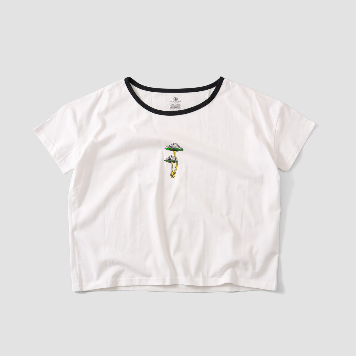 Volcom Truly Stoked T-Shirt White - Womens