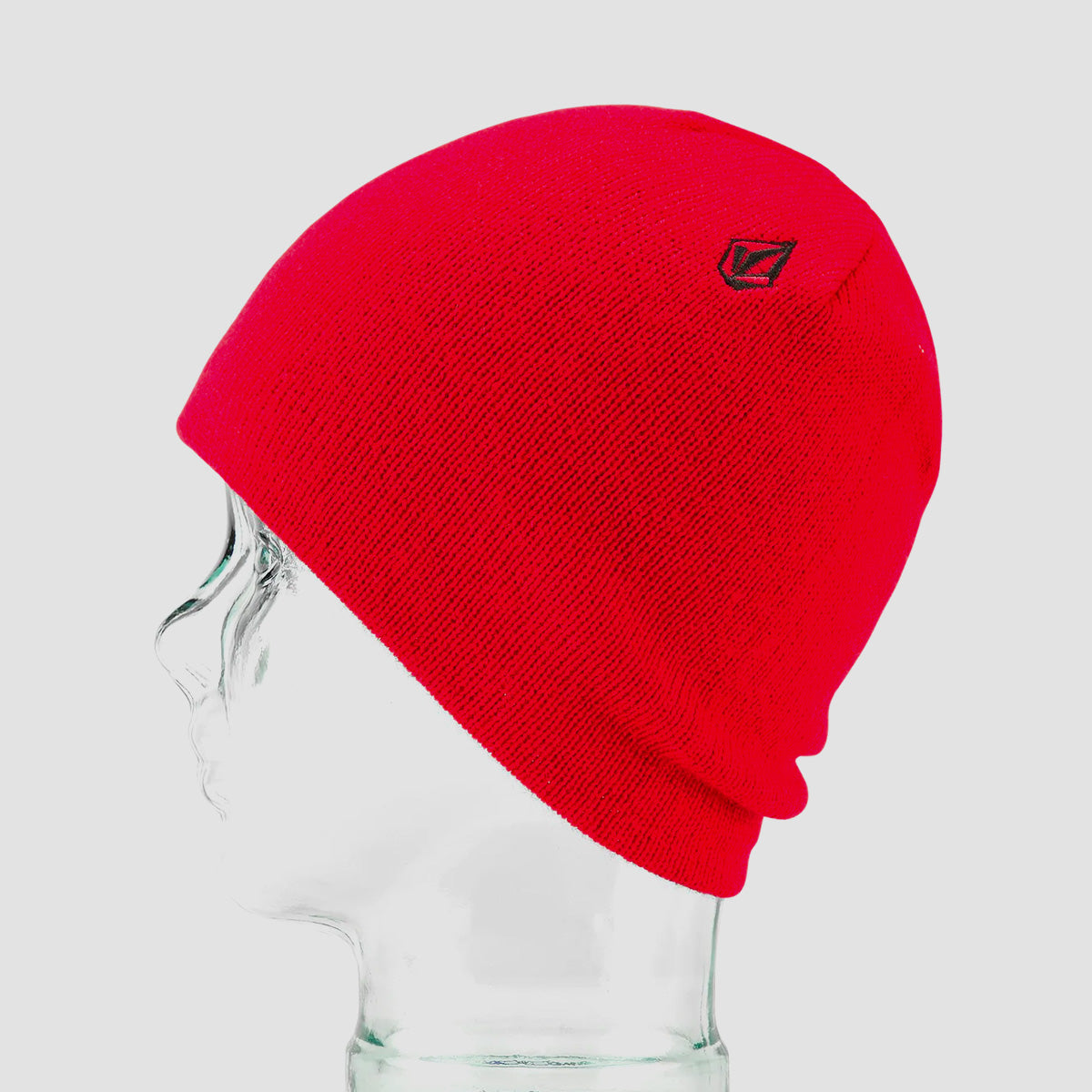 Volcom V.Co Skull Beanie Red