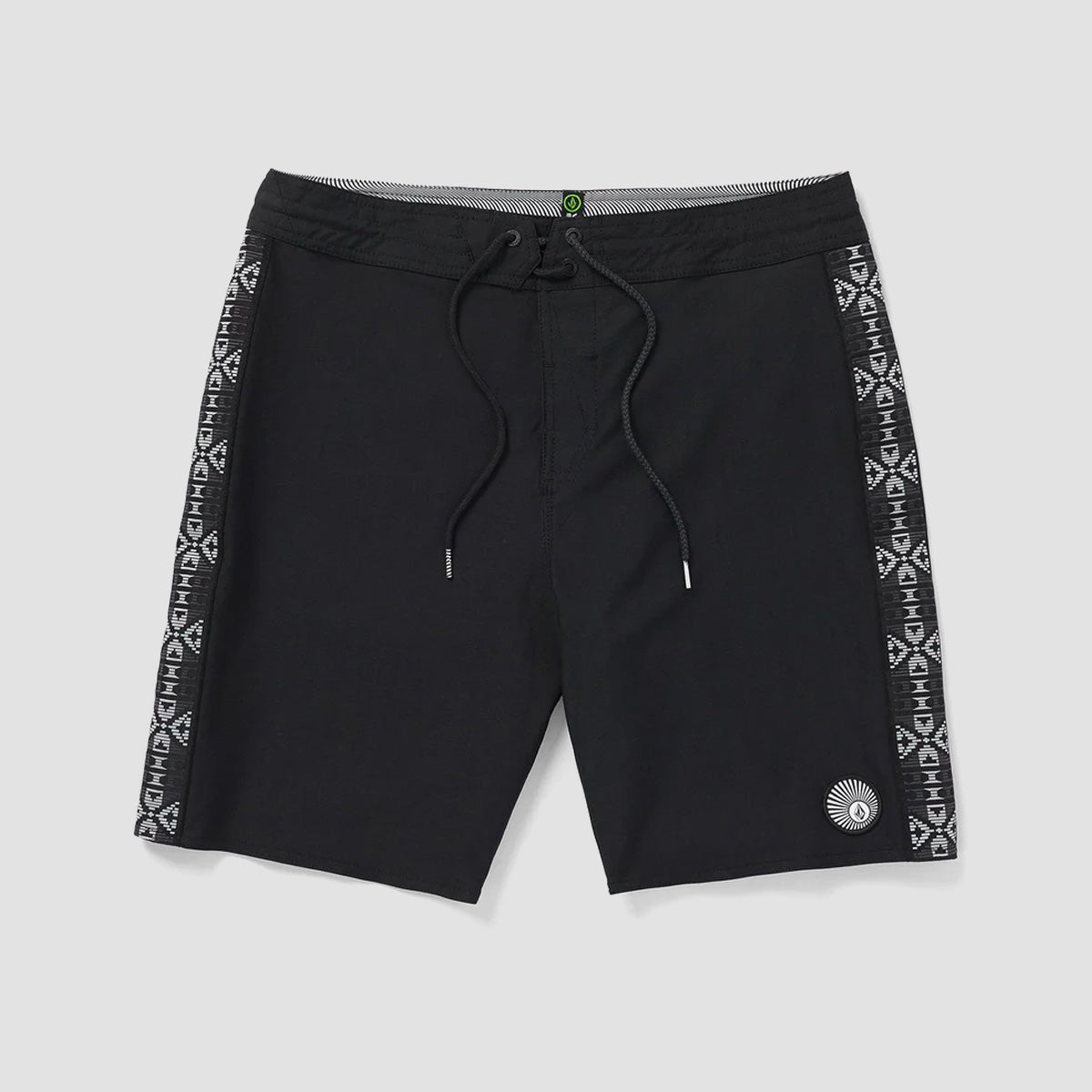 Volcom V Ent Hockey Dad Stoney 19" Boardshorts Black