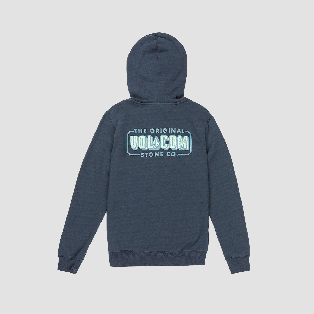 Volcom Vibeout Zip Hoodie Navy - Kids