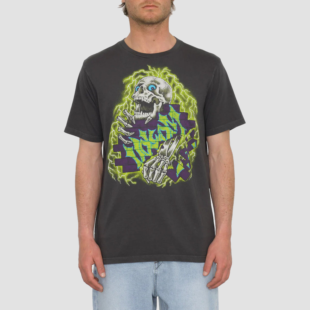 Volcom Wall Puncher T-Shirt Stealth