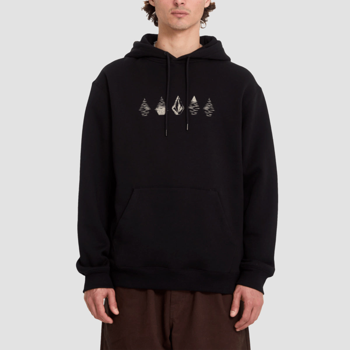 Volcom Watanite FP Pullover Hoodie Black