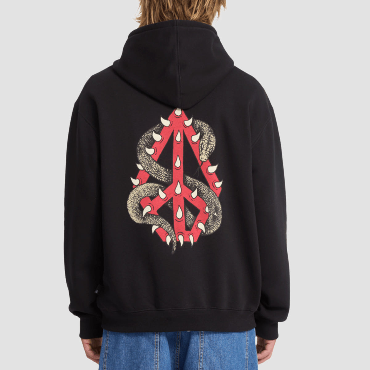 Volcom Watanite Pullover Hoodie Black