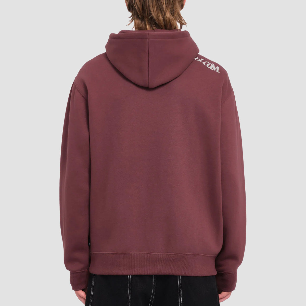 Volcom Watanite Pullover Hoodie Merlot