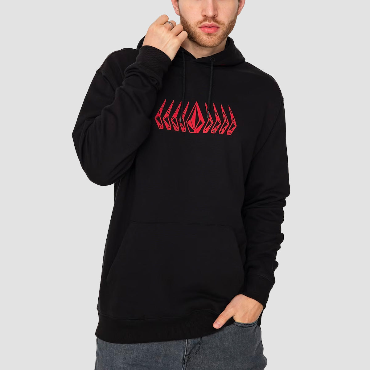 Volcom Watanite We'll Speak To You Pullover Hoodie Black