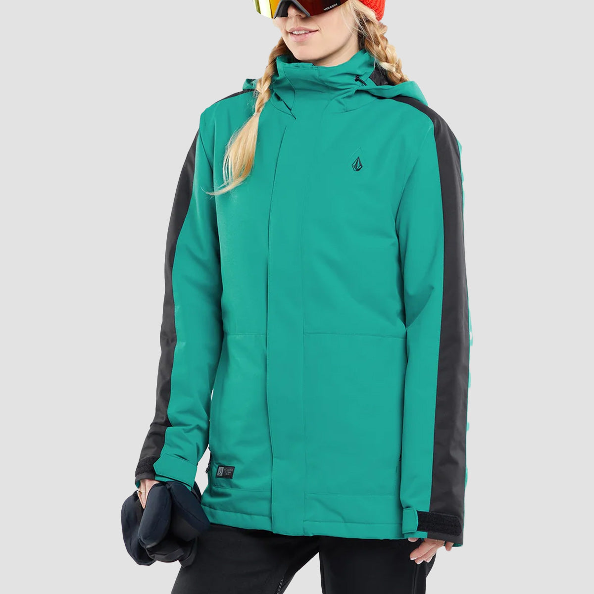 Volcom Westland Ins Snow Jacket Vibrant Green - Womens