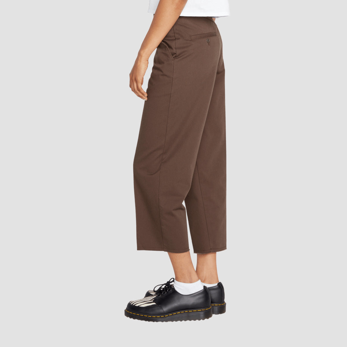 Volcom Whawhat Chino Pants Espresso - Womens