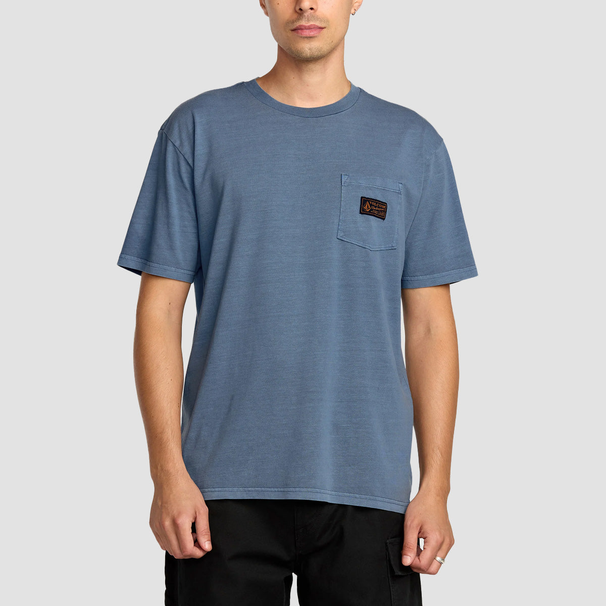 Volcom Workwear Certified Pocket T-Shirt Blue Wash