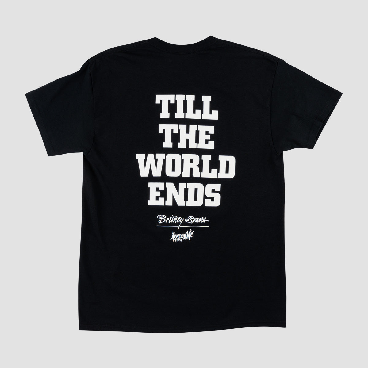 Welcome X Britney Sprears Till The World Ends T-Shirt Black