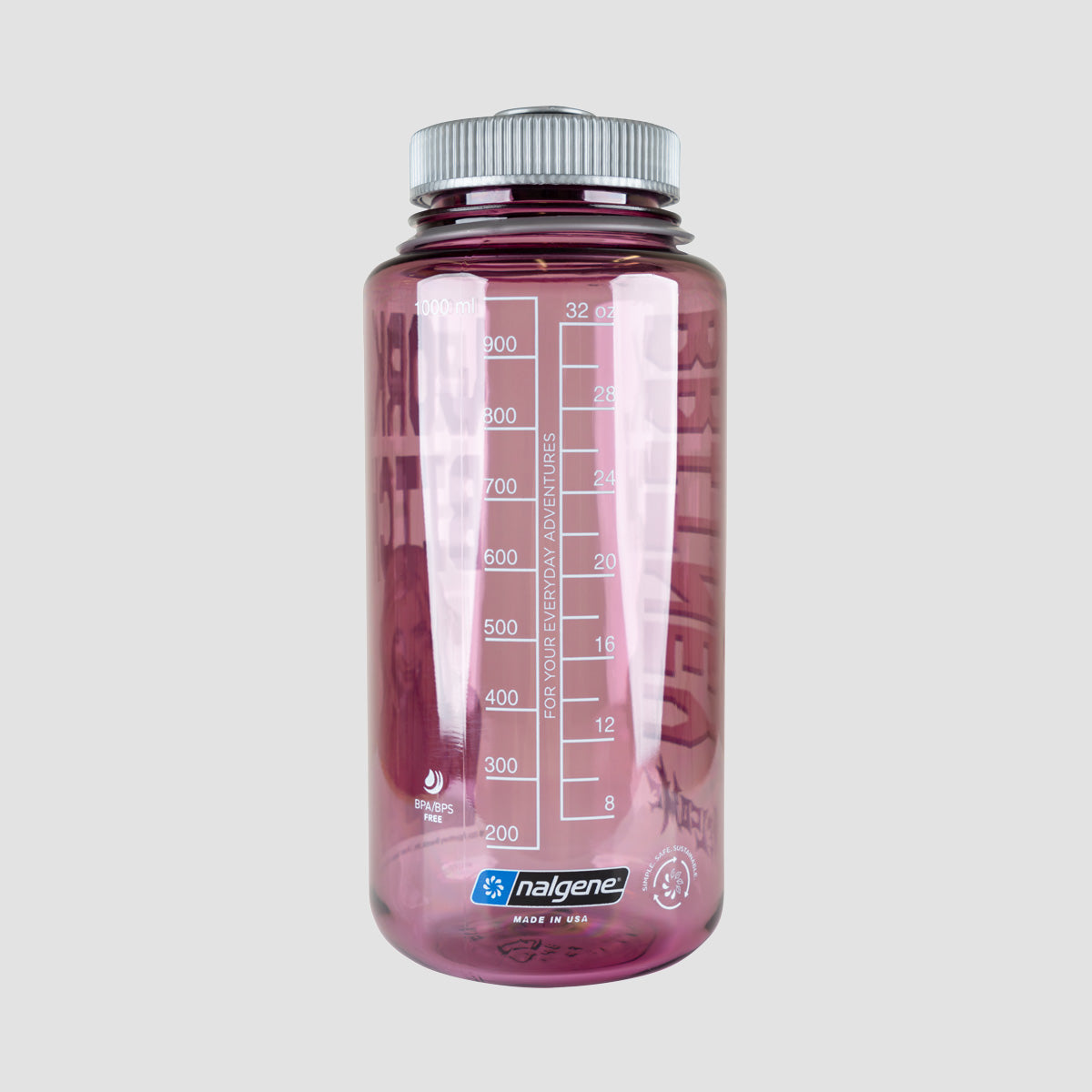 Welcome X Britney Sprears Work Bitch Nalgene Bottle Pink