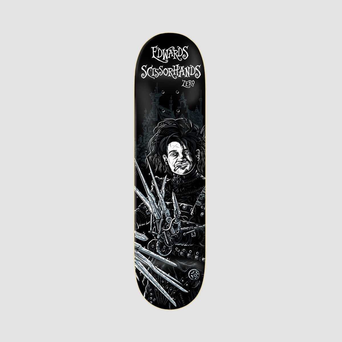 Zero Edwards Scissorhands Forest Edwards Skateboard Deck - 8.25"