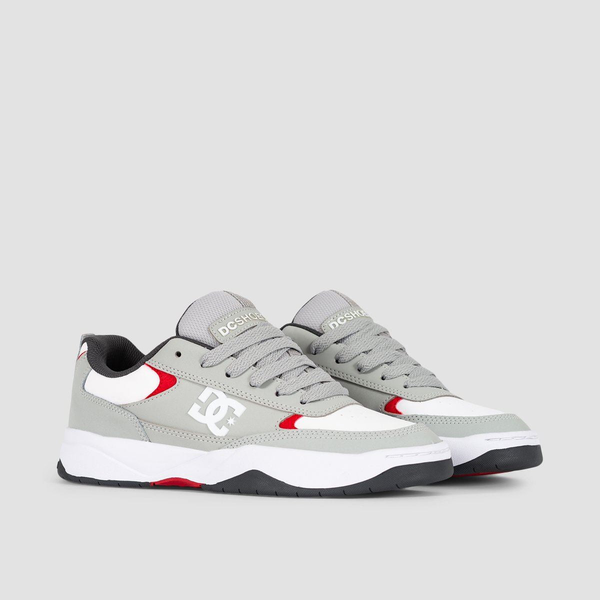 DC Penza Shoes - Grey/Red/White