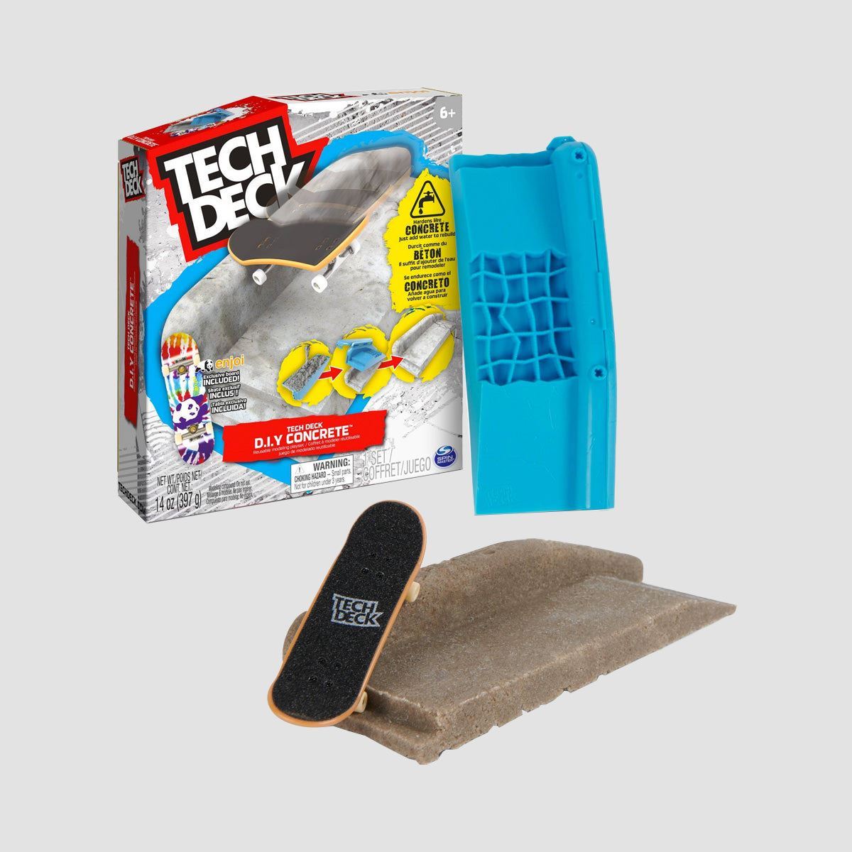 Tech Deck DIY Concrete Reusable Modeling Set