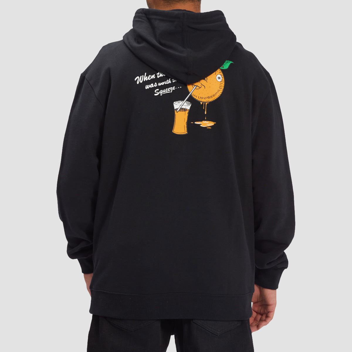 DC Big Squeeze Pullover Hoodie Black