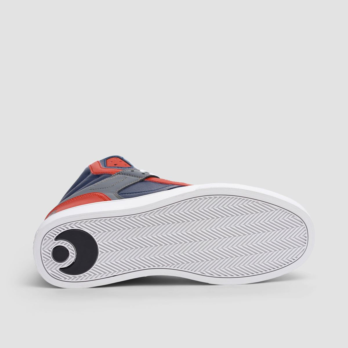 Osiris Clone Shoes - Navy/Red/Grey